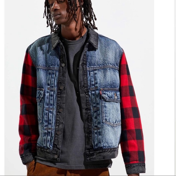 Levi’s | Men’s Hybrid Trucker Flannel Jacket